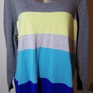Lane Bryant Cool Stripe Sweater